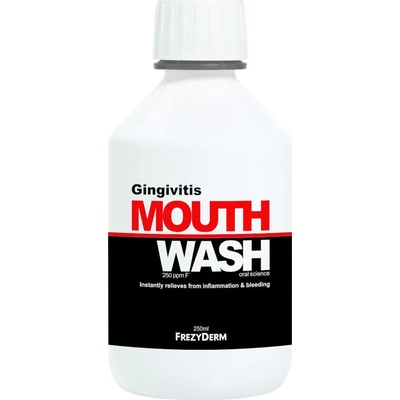 FREZYDERM Вода за уста за гингивит и лош дъх, Frezyderm Mouthwash Gingivitis 250ml