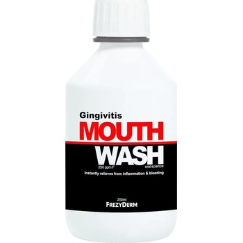 FREZYDERM Вода за уста за гингивит и лош дъх, Frezyderm Mouthwash Gingivitis 250ml