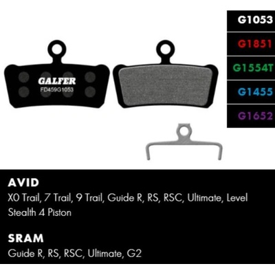 GALFER Спирачни накладки galfer bike fd459g1652 e-bike