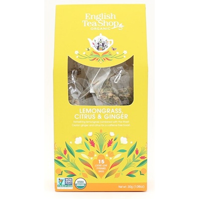 English Tea Shop Čaj Citrónová tráva zázvor & citrusy 15 pyramidek