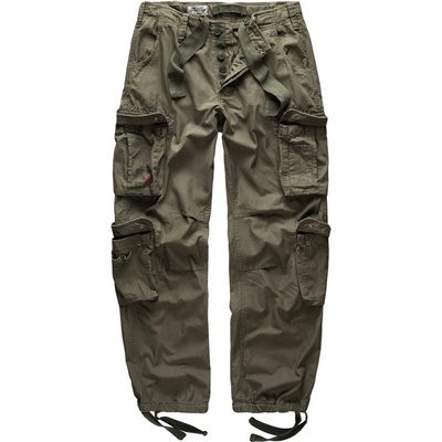 Nohavice SURPLUS Airborne Vintage olivovozelené