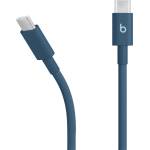 Beats Audio Кабел с бързо зареждане за устройства с USB-C порт - Beats USB-C to USB-C Woven Data Cable 60W (син) (150 см) (MDGE4ZM/A)
