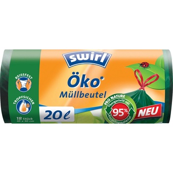 Swirl EKO Zaťahovacie vrecia 60l 27 µm 8 ks