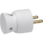 Legrand Щепсел бял 2P+Т 16A френски 90° изход на кабела 250V - 050416 (050416)