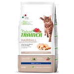 Natural Trainer Adult Cat Hairball with Fresh Chicken - храна за пораснали котки, над 1 година, срещу космени топки, с пиле - 1, 5 кг, Италия - 924693
