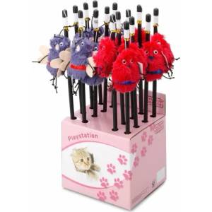 EBI Играчка за котки EBI Fishing rod happy me - Въдица за котки Чудовища 40 см - EBI Белгия 408-413425