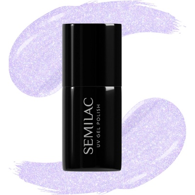 Semilac hybridní lak na nehty 499 violet vibes, 7 ml