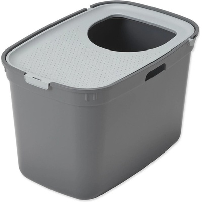 Plaček Pet Products Сива котешка тоалетна 39x59 cm Moderna Top Cat - Plaček Pet Products (163-20539)