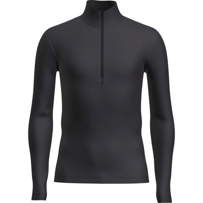 Icebreaker Mens 175 Everyday LS Half Zip BLACK