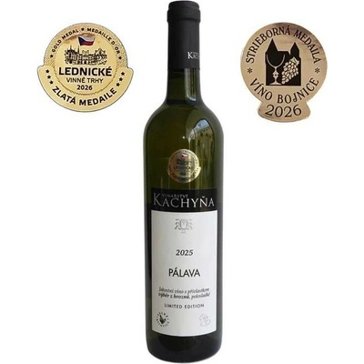Vinařství Kachyňa Pálava polosladké bílé 2025 12% 0.75 l (holá láhev)