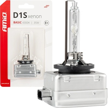 AMiO Xenonová výbojka D1S 35W 4300K BASIC blistr AMIO-03863