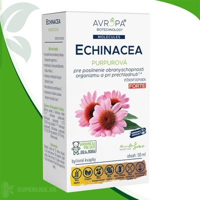 Avropa Echinacea purpurová bylinné kvapky 50 ml