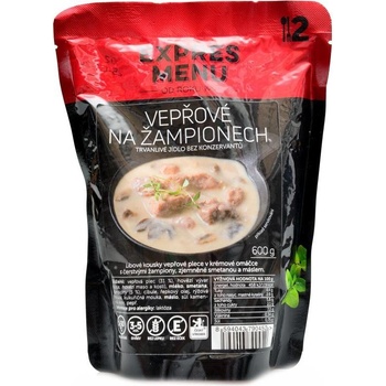 EXPRES MENU Vepřové na žampionech 600g
