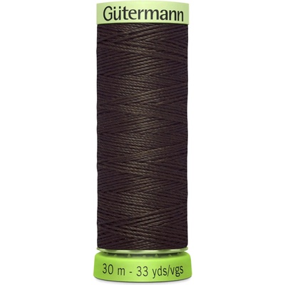 rPET recyklovaná jeans/knoflíková/štepovací nit Gütermann 30 m Barva: 696