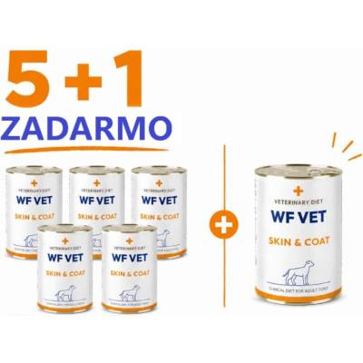 WF VET Skin & Coat 6 x 400 g