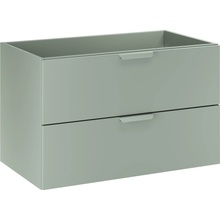 Comad Aster Green skrinka 80x45.6x50 cm závesná kúpeľňová skrinka pod umývadlo zelená ASTER GREEN 82-80-46-2S