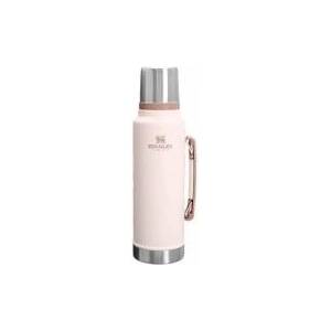 STANLEY 1913 Classic Legendary Thermos Bottle 1.4L - Thermos Keeps Hot or Cold for 40 Hours - Stainless Steel Thermos Flask - BPA Free - Dishwasher Safe - Hammertone Rose Quartz - 100000116393