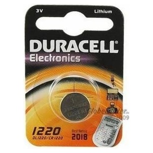 DURACELL CR1220 Lithium-Knopfzelle 3V (1 Stück, CR1220)