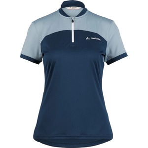 Vaude Дамска фланелка с къс ръкав за колоездене Vaude Women's Matoso Hzip T-Shirt Cycling jersey - Nordic Blue - размер 36 (EU) (156-3084-0111)
