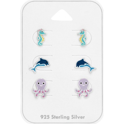iŠperky strieborný set náušníc more ID|313405
