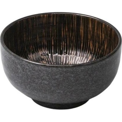 MIJ Jedálenská miska BRONZE CONVERGING keramika hnedá 16 cm