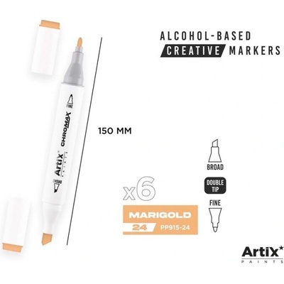 Artix Chromax Marigold 24