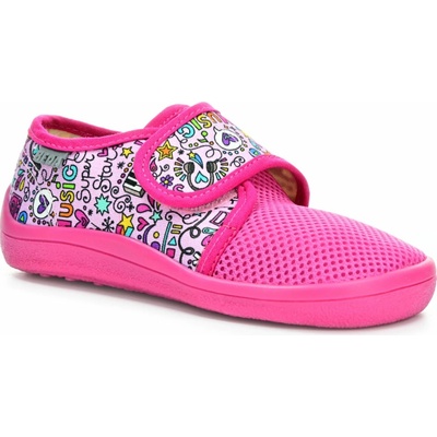 Beda Music jarné barefoot tenisky (BF 0001/TXS/1W)