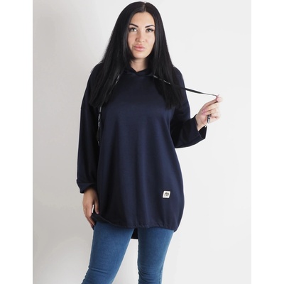 Mikina Navy Long