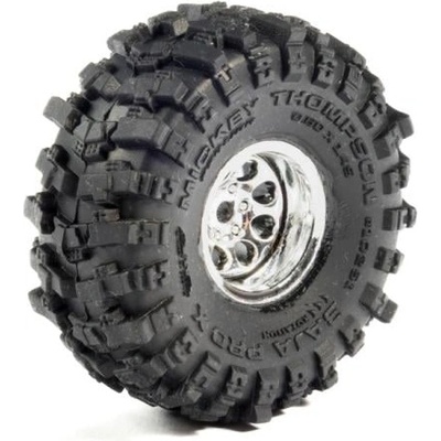 Pro-Line колело 1: 30 с гума Baja Pro X, джанта хромирана (4): Axial SCX30