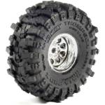 Pro-Line колело 1: 30 с гума Baja Pro X, джанта хромирана (4): Axial SCX30