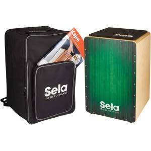 Sela SE 063 Varios Green Дървен кахон (<![CDATA[SE063]]>)