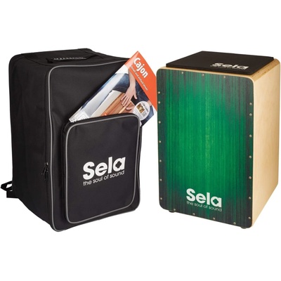 Sela SE 063 Varios Green Дървен кахон (SE063)
