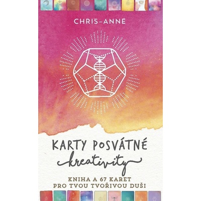 Karty posvátné kreativity - Kniha a 67 karet matné - Chris-Anne