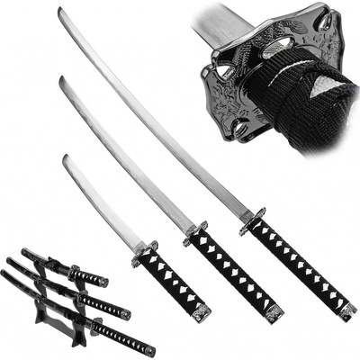 AF Sada samurajských mečů "BLACK - ADVANCED" – Zboží Dáma AF Sada samurajských mečů "BLACK - ADVANCED" – Zboží Dáma