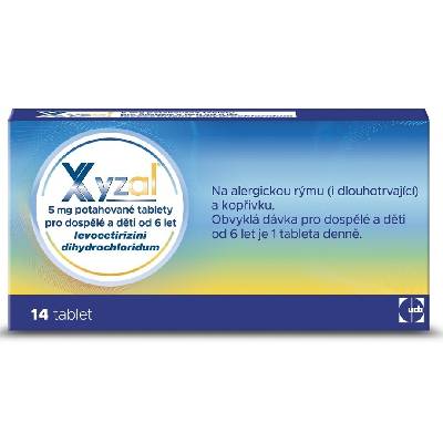 XYZAL 5MG TBL FLM 14