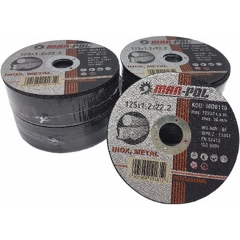 Mar-Pol Kotouč řezný 125 x 1,2 x 22,2 mm M08115