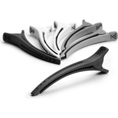 Hair clip, non slip 8644 - protišmykový štipec do vlasov 6 ks/balenie