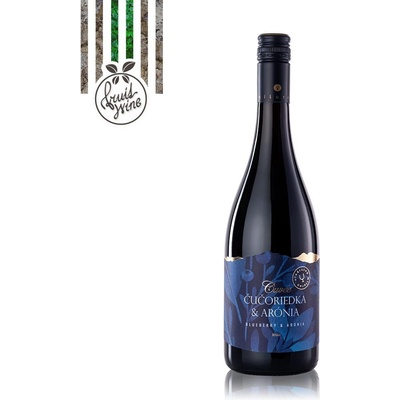 Miluron Čučoriedka & Arónia 11% 0,75 l (čistá fľaša)
