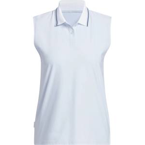 adidas Блуза с яка Adidas Women's Sleeveless Performance Polo Shirt - Crystal Sky