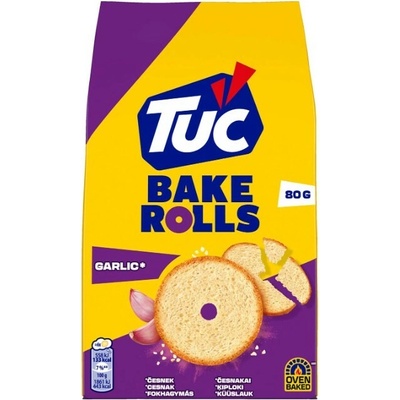 TUC Bake Rolls príchuť Cesnak 80 g