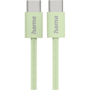 Hama Кабел HAMA 201726, от USB C(м) към USB C(м), 1 m, зелен (HAMA-201726)