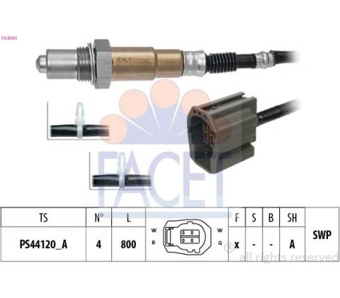 Lambda sonda FACET 10.8561