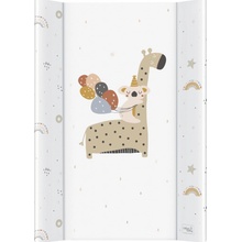 CEBA Podložka 2-hranná s pevnou doskou Comfort Giraffe 50 x 70
