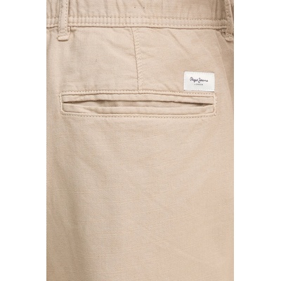 Панталон с лен Pepe Jeans LINEN PULL ON PANTS (PM211872)