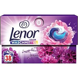Lenor Amethyst All in 1 капсули 38 бр за цветно пране немски