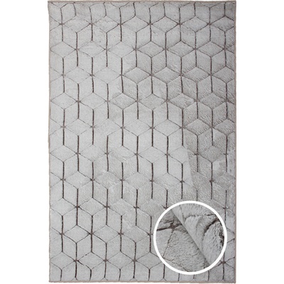 Najkoberce Rabbit 3D Carving Coffe White 2