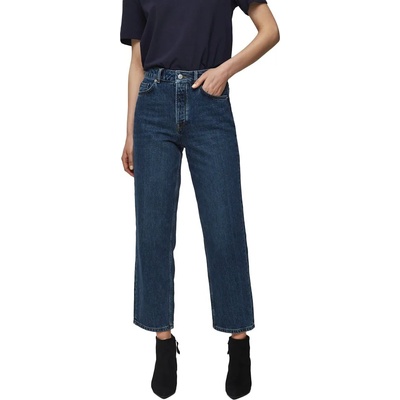 SELECTED Дънки Selected Kate High Wiast Straight Jeans - Blue