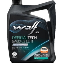 WOLF OFFICIALTECH 5W-30 C3 LLIII 5 l