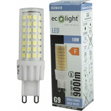 ECO LIGHT LED žiarovka G9 10W studená biela