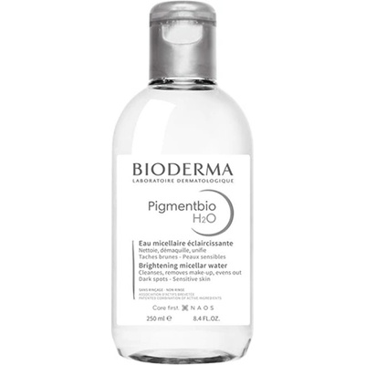 BIODERMA Pigmentbio H2O Brightening Micellar Water нежна почистваща мицеларна вода против тъмни петна унисекс 250 мл